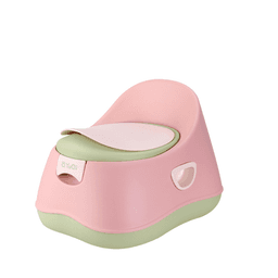 Pelela Bacinica Infantil Asiento Suave Portatil Bebe Rosado 1-3 Anos