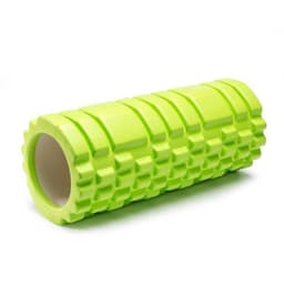 Rodillo Resina Para Yoga Masaje Muscular Ejercicio Verde
