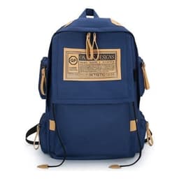 Bolso Mochila Morral Juvenil Viajes Moda Escolar Moderna Azul