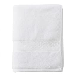 Toalla De Bano 140 x 70 cm Algodon Absorbente Blanco