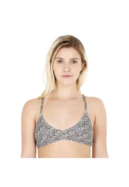 Traje de Bano Top con Vivos H2O Wear Multicolor Diseno 1 S