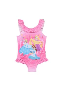 Traje de Bano Entero para Bebe Nina Disney Rosado 9 A 12 Meses
