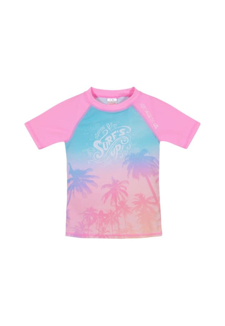 Polera Nina UV50+ H2O Wear Rosada M/Corta Rosado 6