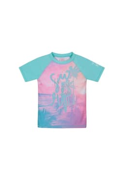 Traje de Bano Nina Polera UV50 M/Corta H2O Wear Calipso 4