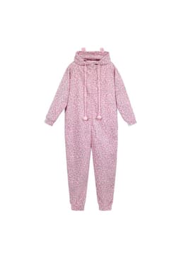 Pijama Teens Nina Polar Entero H2O Wear Rosa Rosado 12