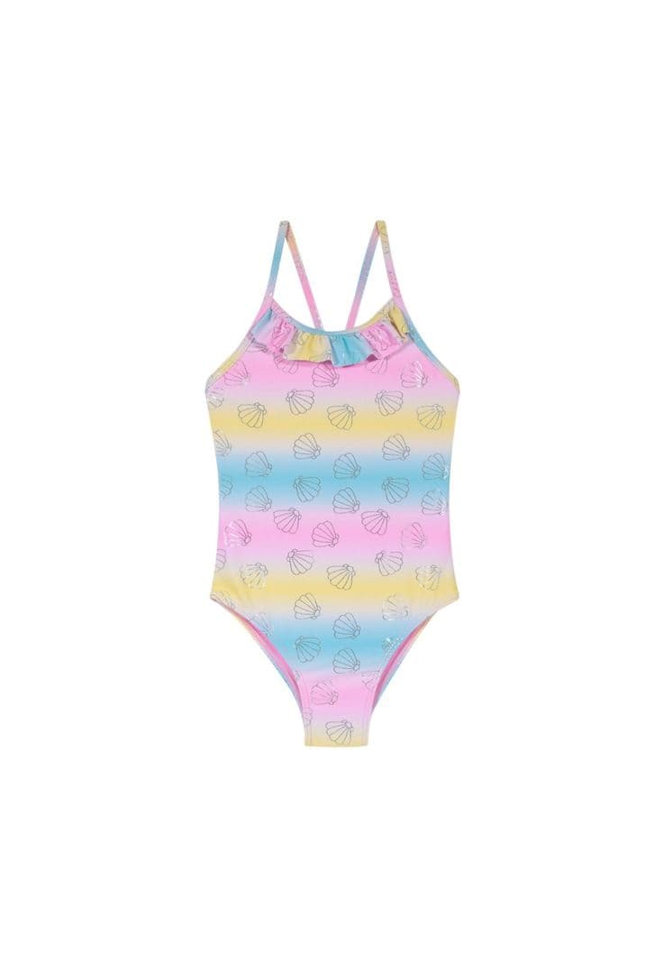 Traje de Bano Nina Entero UV30+ H2O Wear Turquesa 10