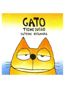 Gato tiene sueno Blanco