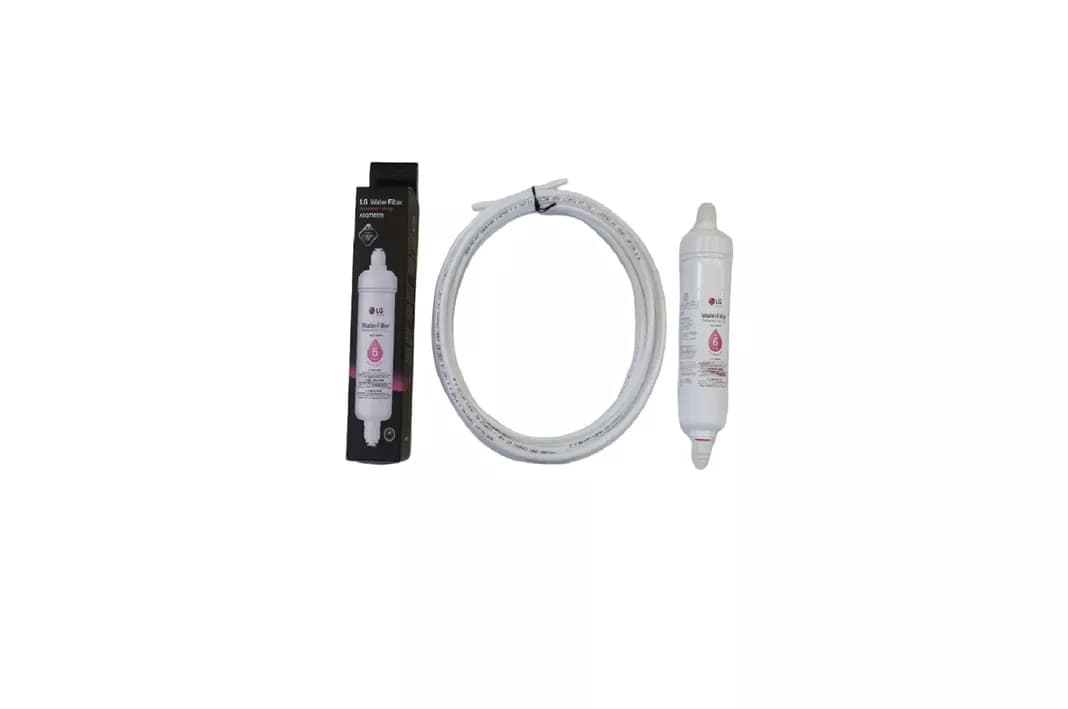 Kit Filtro Externo Agua Refrigerador LG Original Blanco