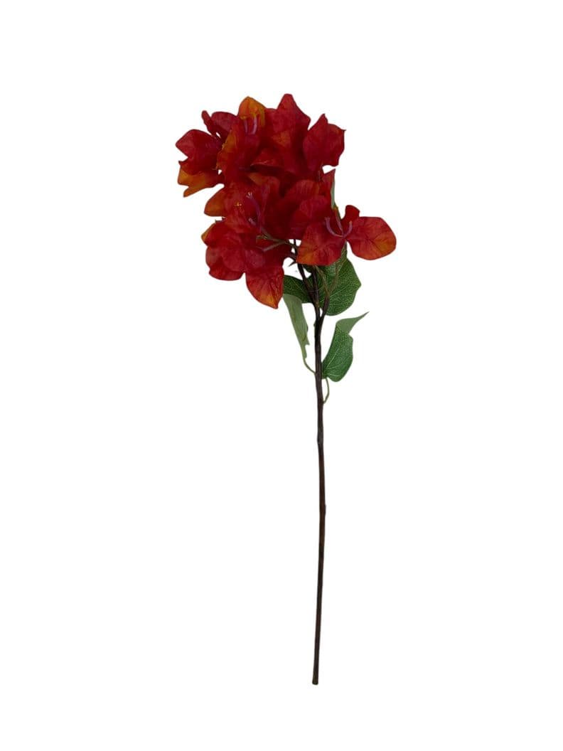 Buganvilla Naranja 52 cm Artificial | Estilo Natural para Interiores y Vitrinas Naranjo