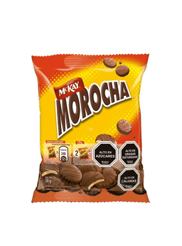 Galleta banada MOROCHA 50g X20 Celeste