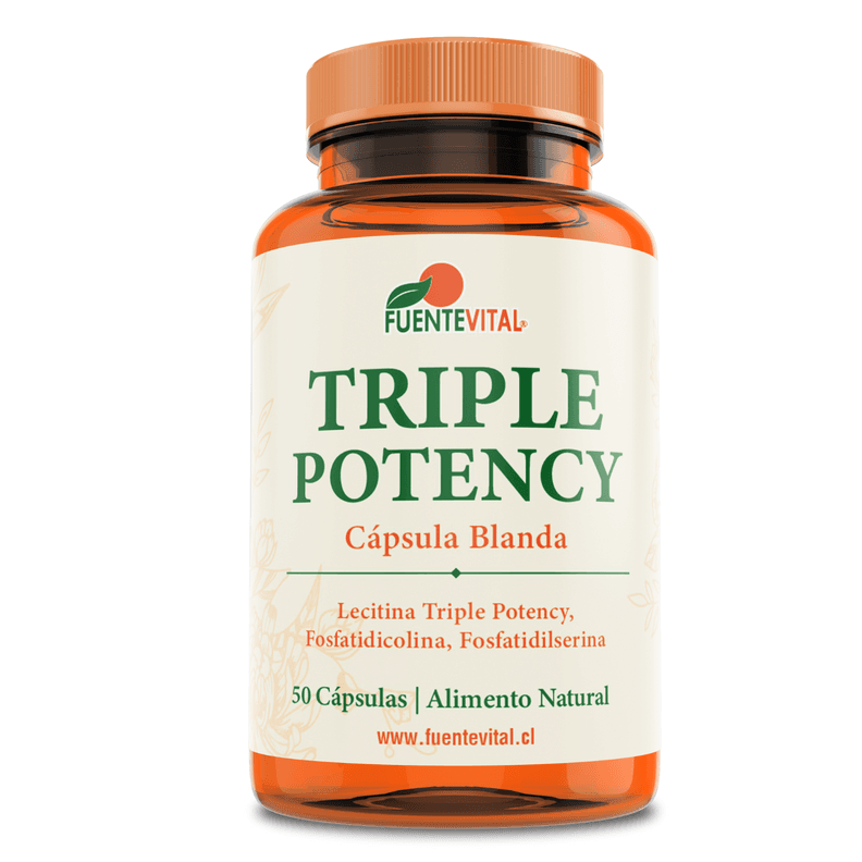 LECITINA TRIPLE POTENCY - FOSFATIDILCOLINA - FOSFATIDILSERINA