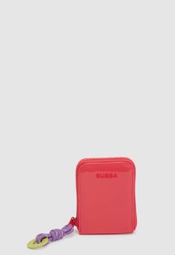 Tarjetero Charol Red Bubba Essentials Rojo