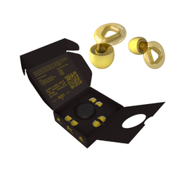 Woo Zen Pro Tapones de alta atenuacion para concentracion total 38dB Amarillo