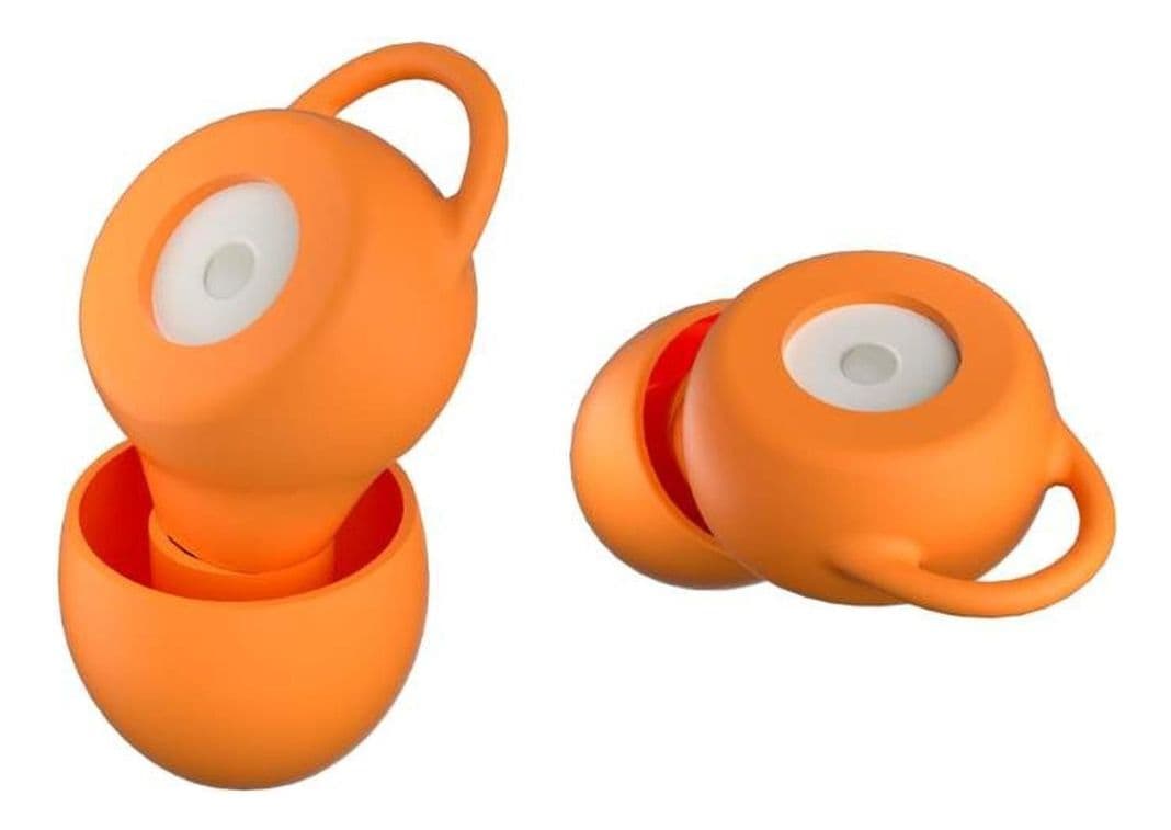 Woo Earplugs Experience+ Plus Kids - Tapones Oidos Nino 27db Naranjo