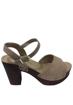 Sandalia Gamuza Ecologica ZAW34 Beige 39