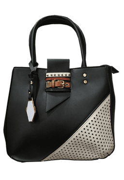 Cartera Cuero Ecologico CRR53 Negro