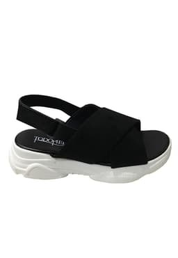 Sandalia Gamuza Ecologica ZAX32 Negro 36