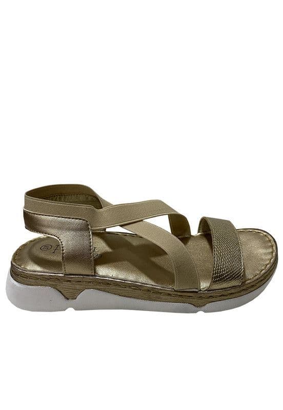 Sandalia Ecocuero ZAZ40 Dorado 41