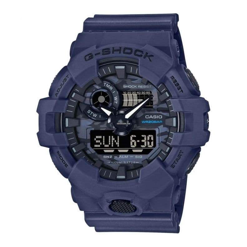Reloj G-Shock GA-700CA-2ADR Hombre Azul