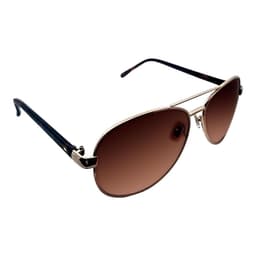 Lentes de Sol Fossil 66353598 Outlook Mujer Cafe