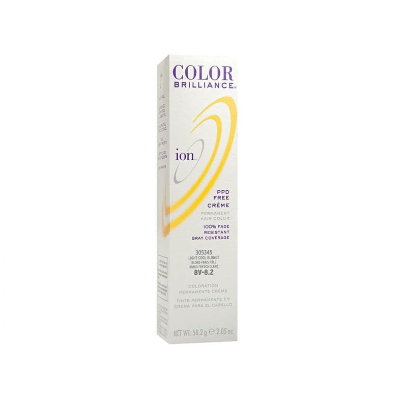 Tinte Permanente En Crema Ion Rubio fresco claro 8V
