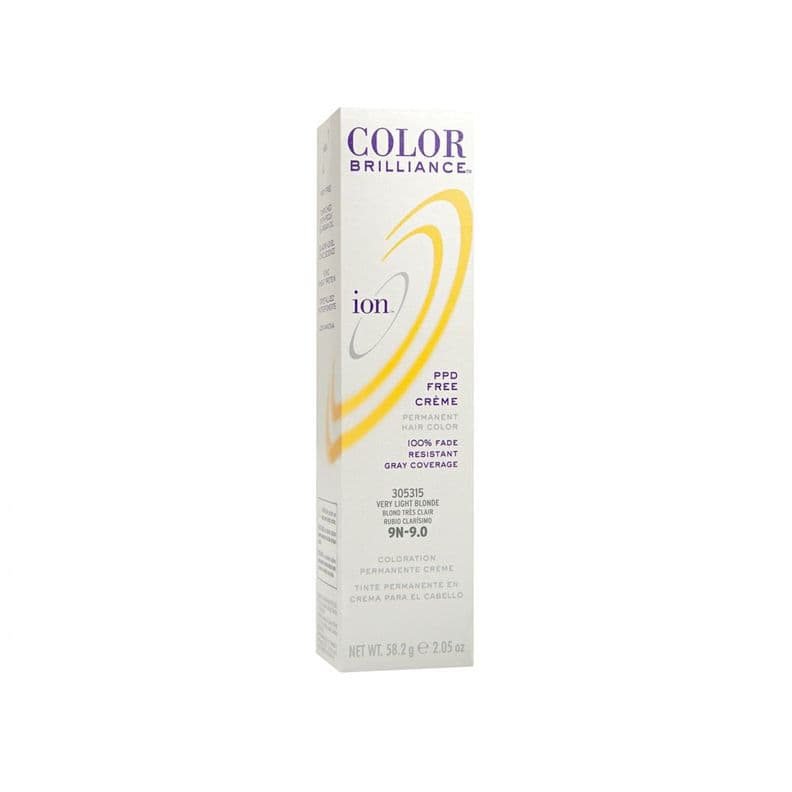 Tinte Permanente En Crema Ion Rubio clarisimo 9N