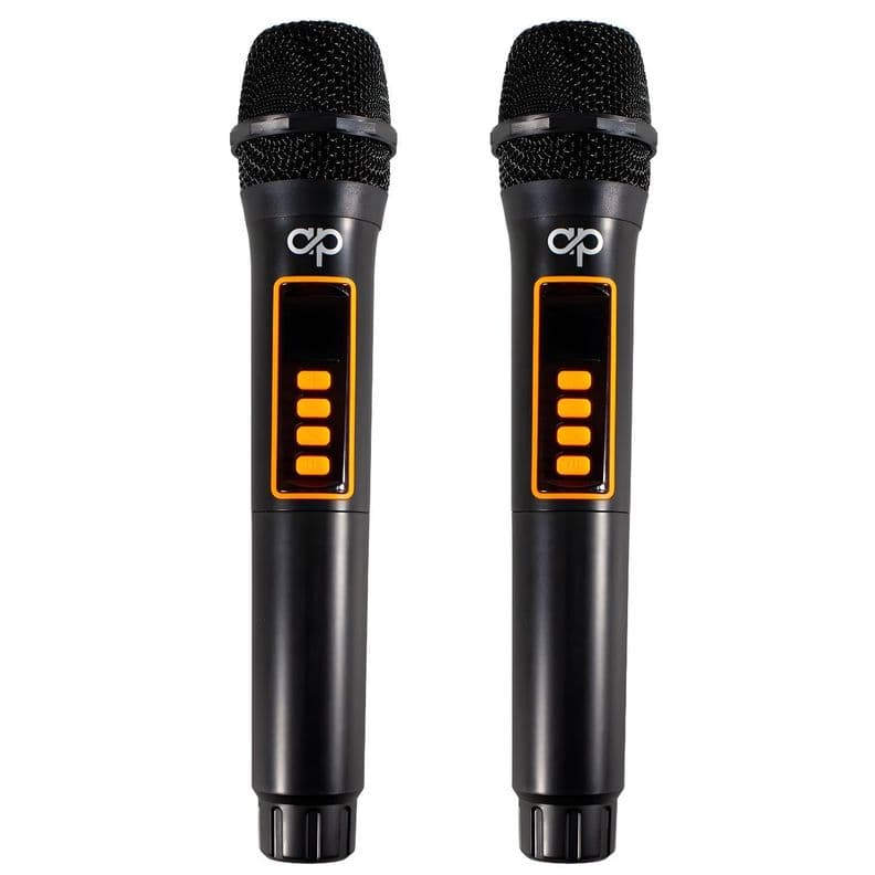 Pack Microfonos Inalambricos Duales EchoDuo 2 4G PS Negro