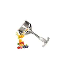 Exprimidor Manual Metalico Frutas Para Jugos - Puntostore Gris