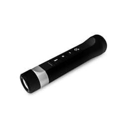 Parlante Bluetooth Para Bicicleta Con Linterna - PuntoStore Negro