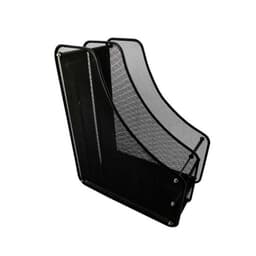 Revistero Metalico 2 Niveles 16x28x35cm Hand - PS Negro