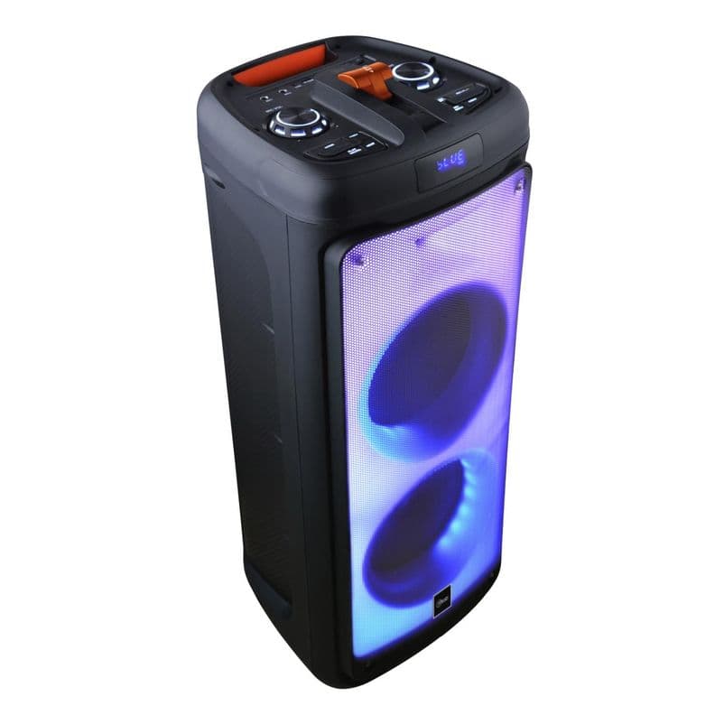 Parlante Flaming Dance Pantalla Led Con Control Central - Ps Negro