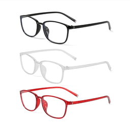 Set 3 Lentes Opticos 100 Presbicia De Lectura Anteojos Graduados