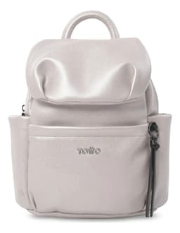 Bolso Pequeno Para Mujer Soul Tipo Mochila Beige/negro S