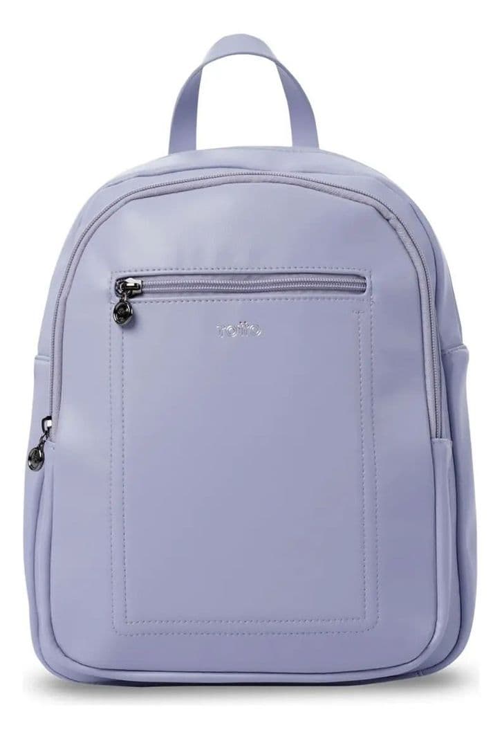 Mochila Universitario Style 2 Morado Mujer M