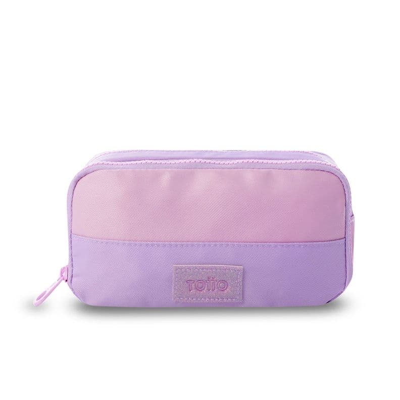 Estuche escolar nina Cluw Mediano Morado Totto