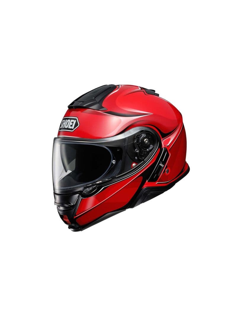 Kit Casco De Moto Shoei Neotec 2 Winsome TC-1 + 2 Visores Rojo S