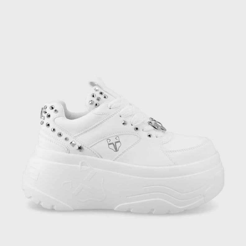 Zapatilla Plataforma Blanca Mujer 43062 Gotta Blanco 35