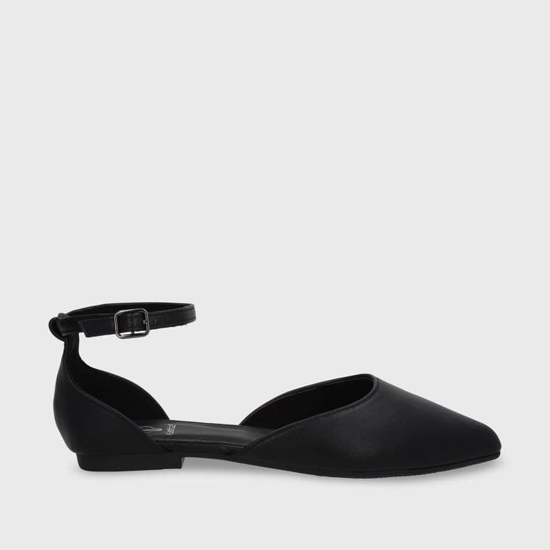 Ballerina Plano Negro Mujer 54010 Gotta 39