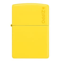 ENCENDEDOR ZIPPO 46019ZL CLASSIC SUNFLOWER WITH ZIPPO LOGO Amarillo