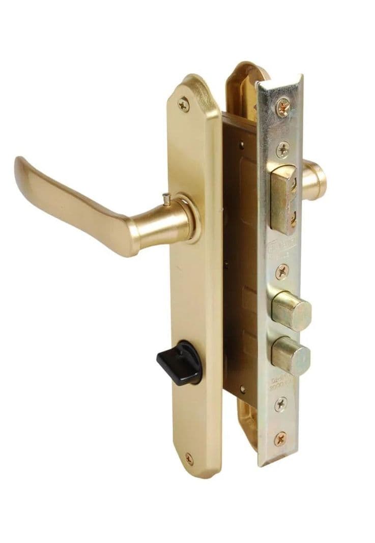 CERRADURA SCANAVINI CON GUARNICION 2 MANILLAS 1054914-BNBS -