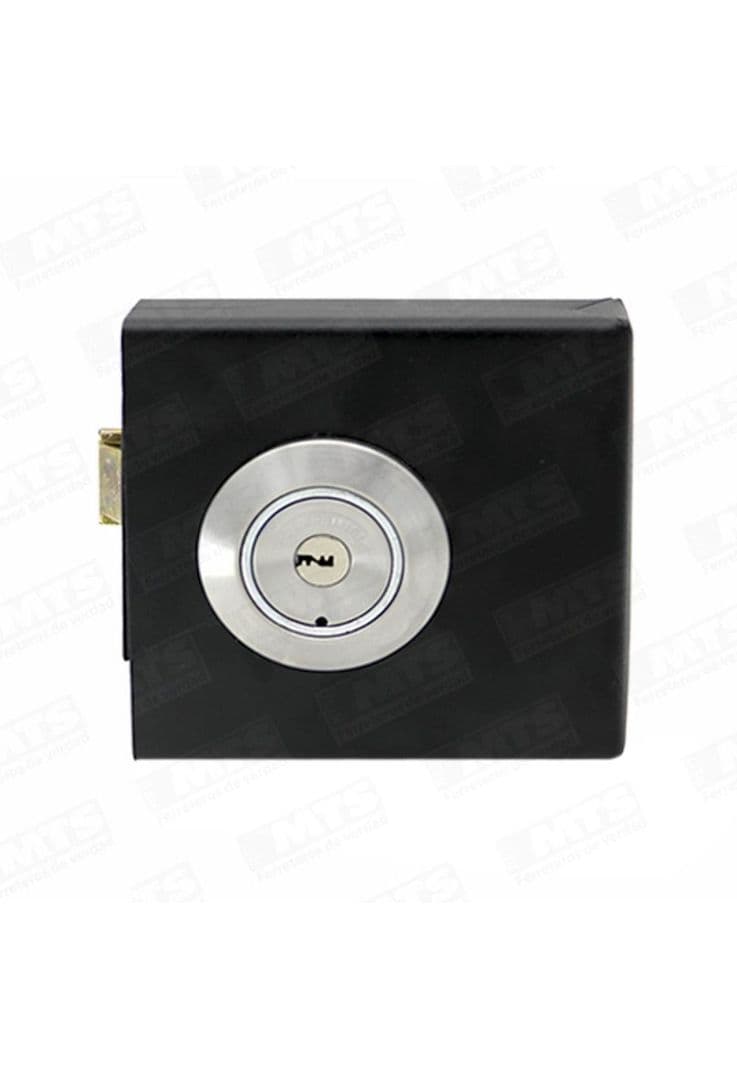CERRADURA SCANAVINI 2002-30 C/CAJA METALICA NEGRO