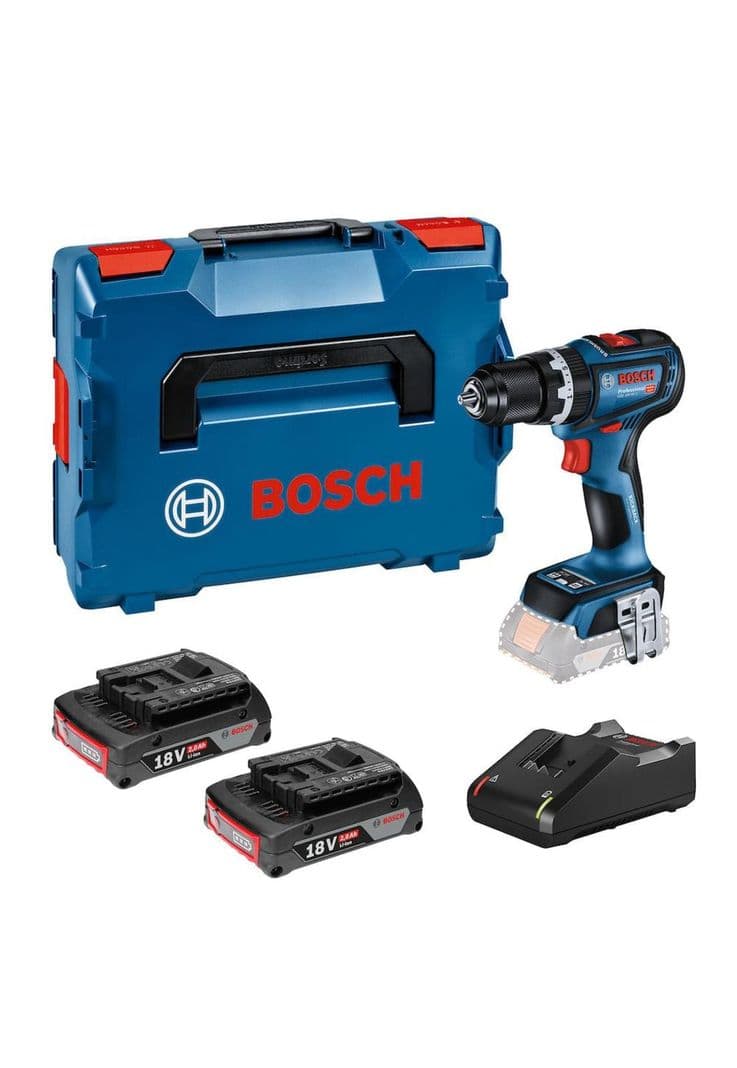 TALADRO PERCUTAR BOSCH GSB 18V-90C PROF +2BAT 2.0+CARG