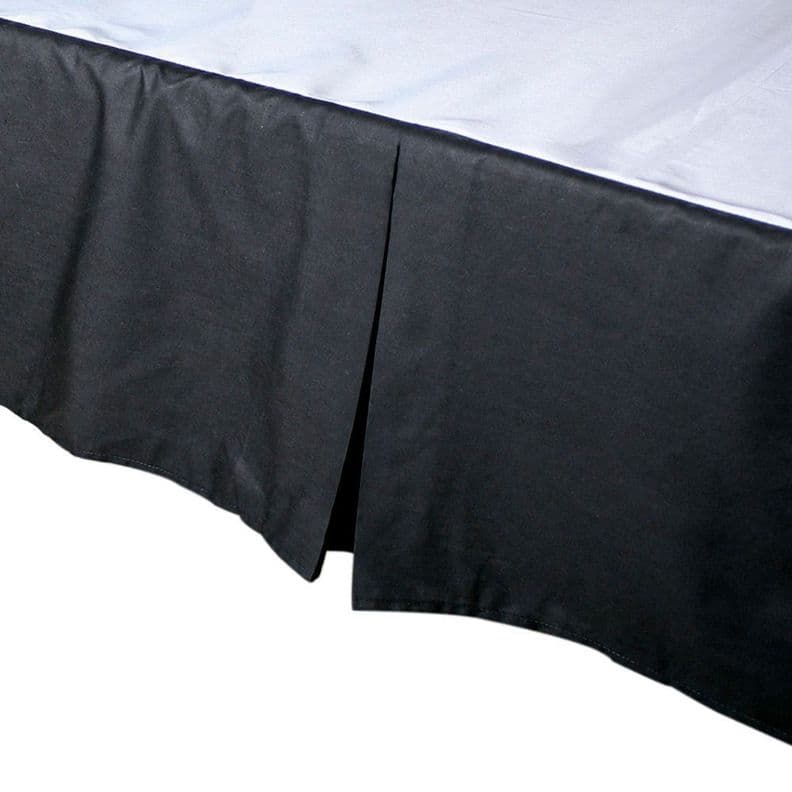 Faldon ArtHome - Super King - Negro -144 Hilos
