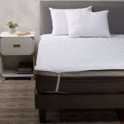 Pack 2 Almohadas Blanca + Cubrecolchon Blanco 2 Pl Arthome