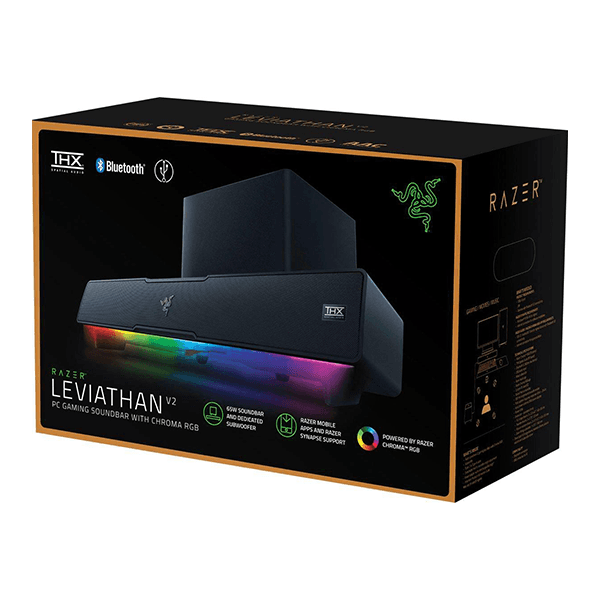 Barra De Sonido Con Subwoofer Razer Leviathan v2