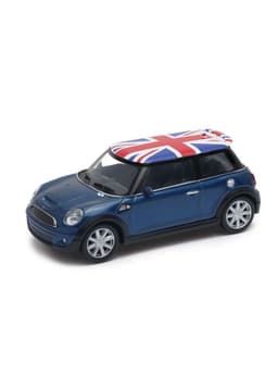 Auto Mini Cooper British Flag S Escala 1:43 - Welly