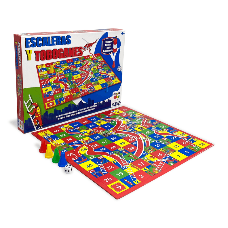 Juego de Mesa Escaleras y Toboganes - Toyng