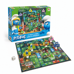 Juego de Mesa Vuelta A La Aldea - Los Pitufos