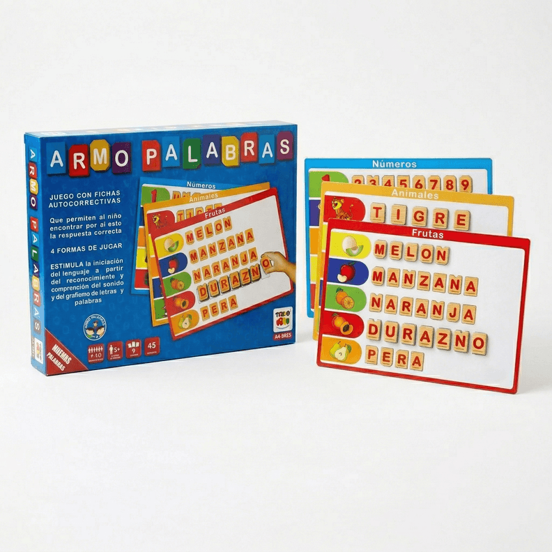 Juego Educativo Juego Armo Palabras - Toyng - Toyng