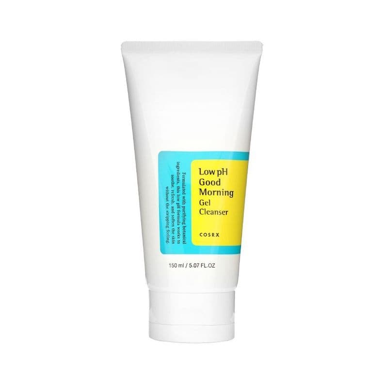 Limpiador coreano en gel con aceite de arbol de te y BHA - COSRX Low pH Good Morning Gel Cleanser Transparente